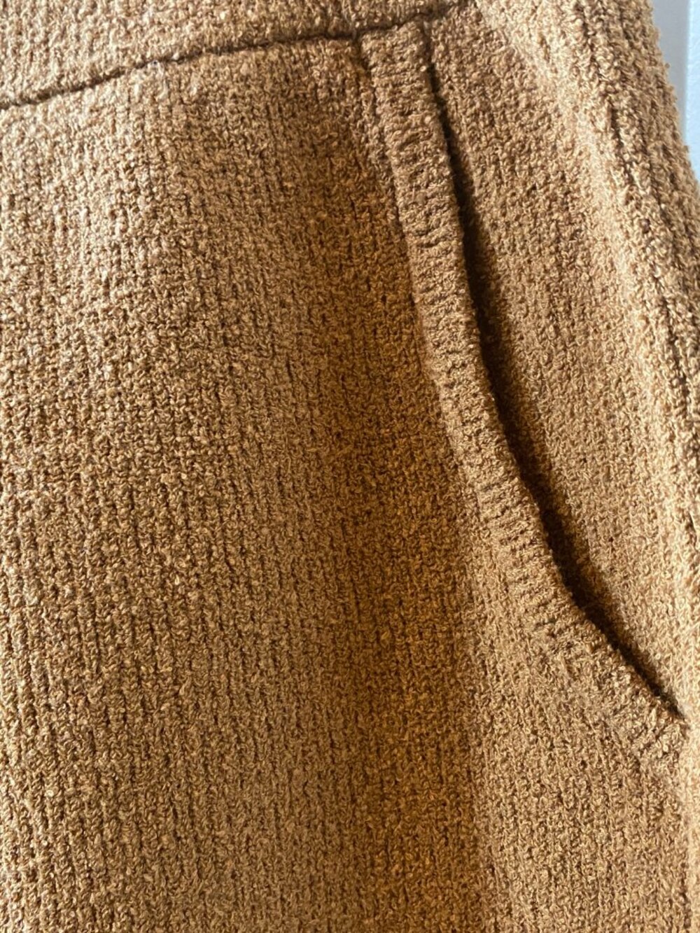 Madewell Holmden Sweater Shorts in Toffee Size XL NWT - Picture 3 of 8